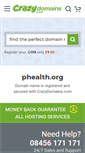 Mobile Screenshot of phealth.org