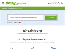 Tablet Screenshot of phealth.org